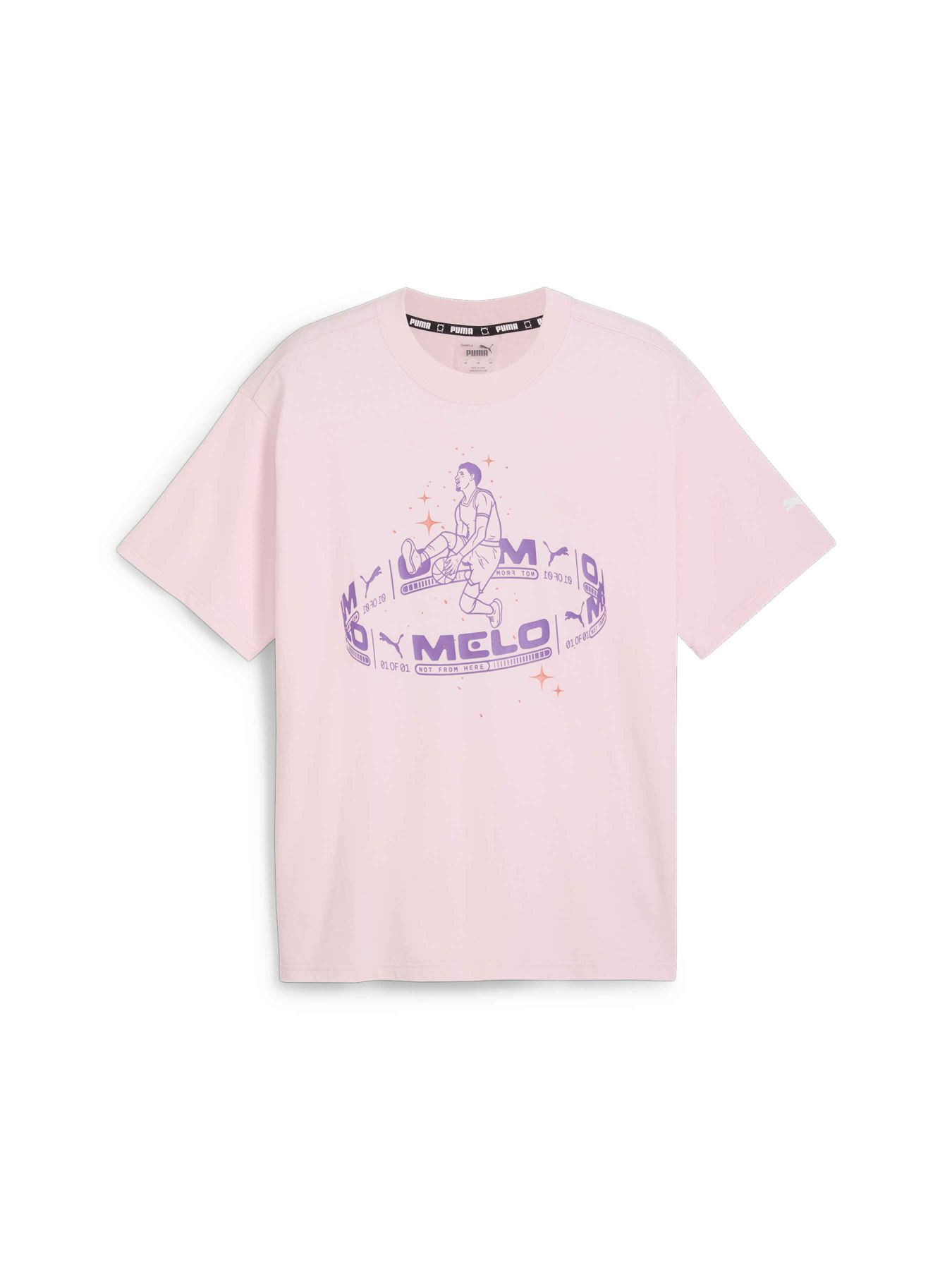 Спортивная футболка PUMA Melo Iridescent Ss Tee Ii модель 625347 Спортивная футболка PUMA Melo Iridescent Ss Tee Ii модель 625347 Фото
