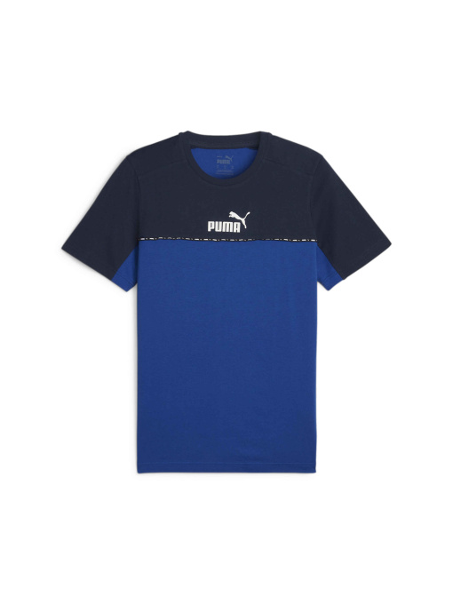 Спортивная футболка PUMA Ess Block x Tape Tee модель 673341 Фото