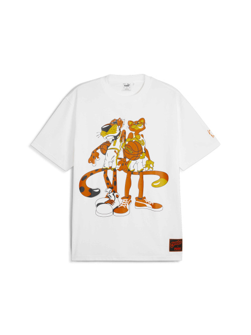 Футболка спортивна PUMA Hoops x Cheetos Tee I модель 625872 Фото