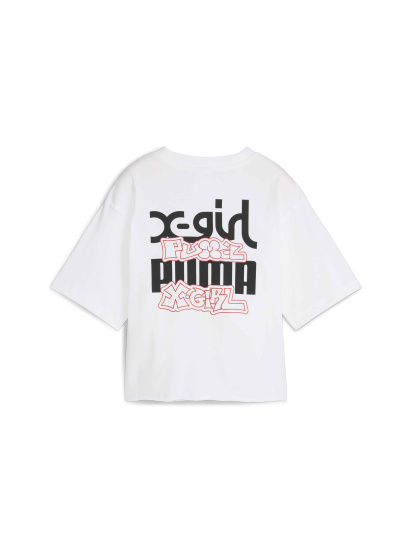 Футболка PUMA x X-girl Graphic Tee модель 624723 — фото - INTERTOP