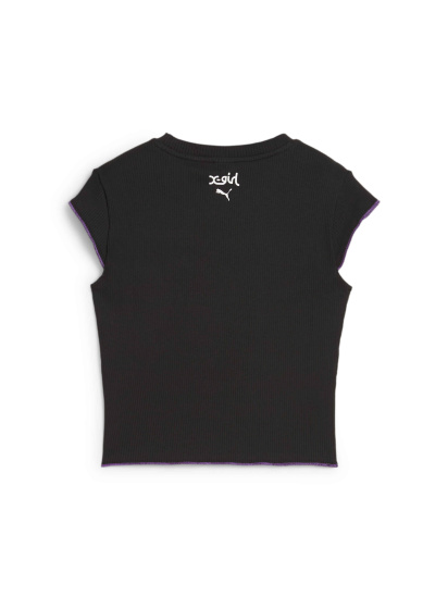 Футболка PUMA x X-girl Ribbed Tee модель 624705 — фото - INTERTOP
