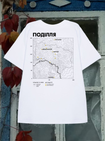 Футболка Bezlad Поділля модель bezlad-futbolka-doslidzhuy-podillya-bila Фото