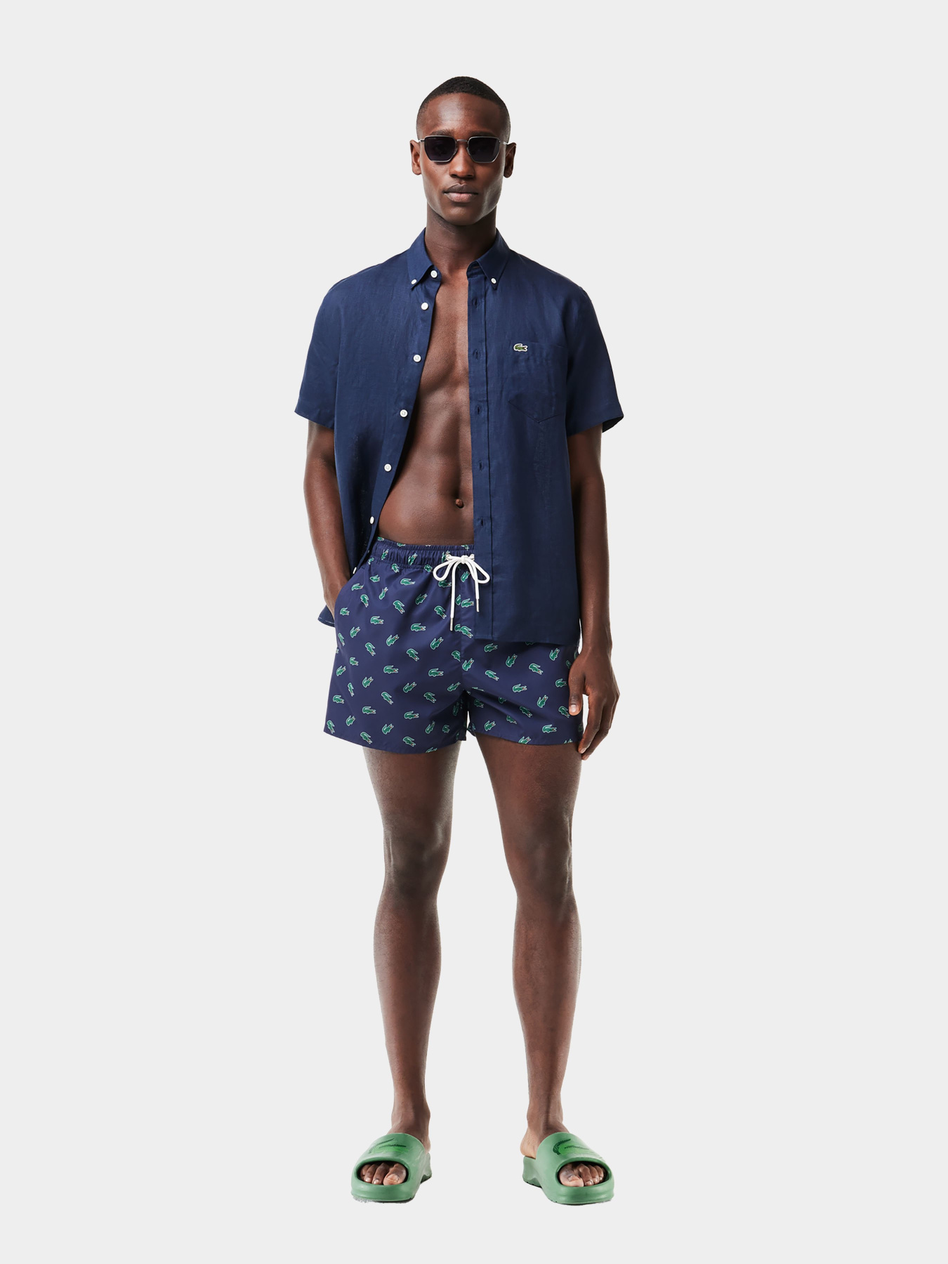 Шорти для плавання Lacoste модель MH7188QRN Фото