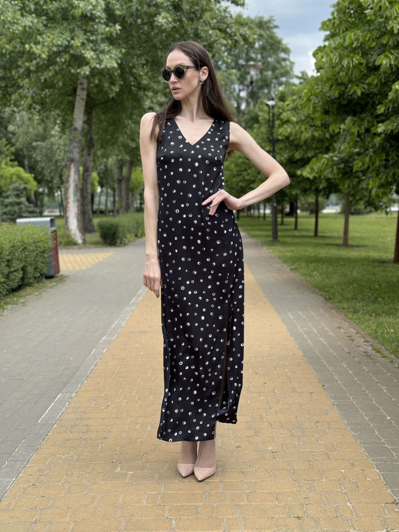 Платье макси CAT ORANGE модель 5771 Фото