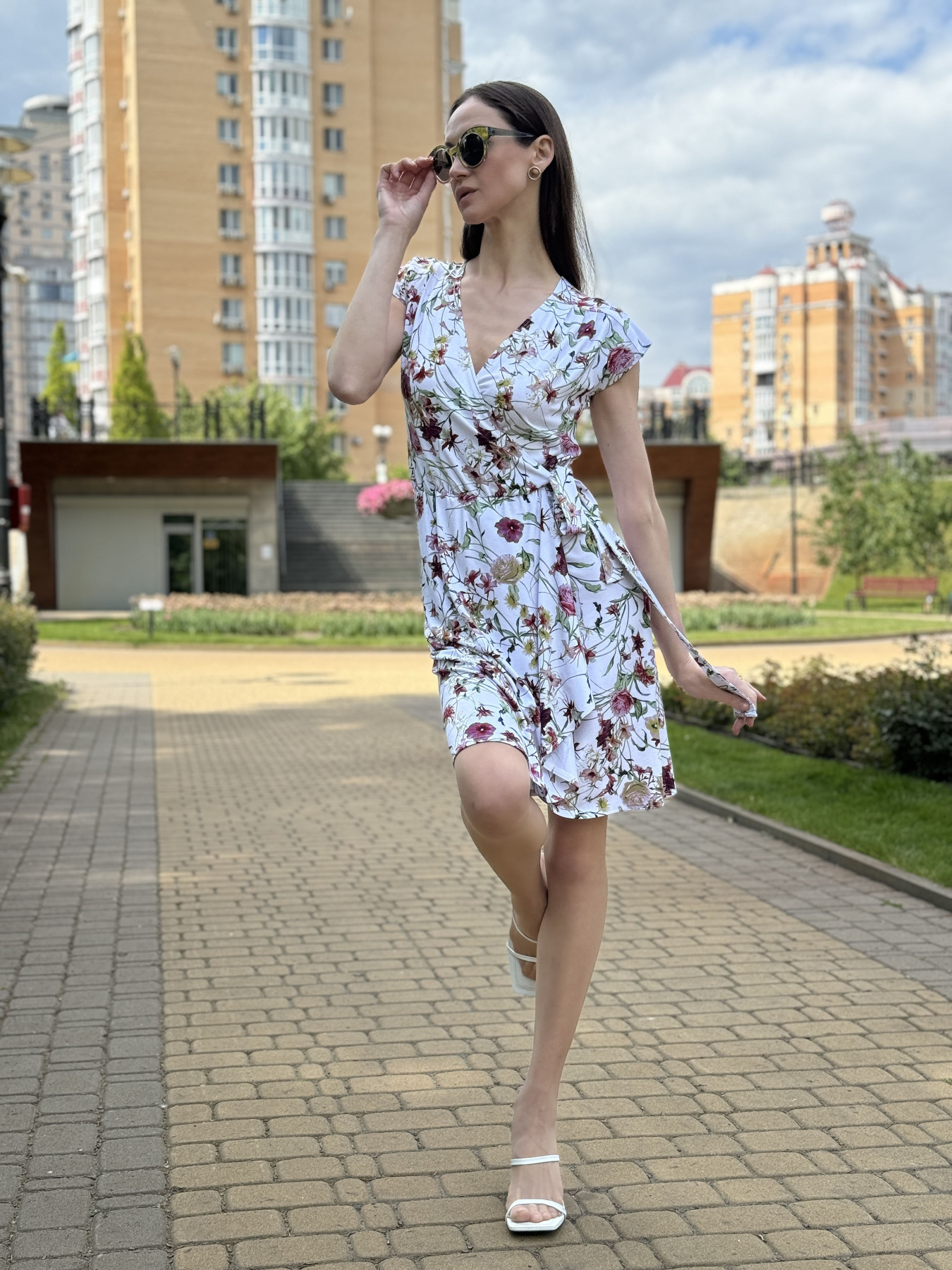 Платье мини CAT ORANGE модель 5772 Фото