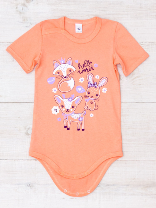 Боді для немовлят Носи своє модель 5011-001-33-5-temno-persikovij-zvrqta Фото