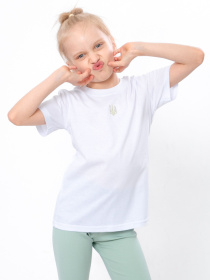 Футболка Носи своє модель 6021-2-gerb-zoloto-na-blomu Фото