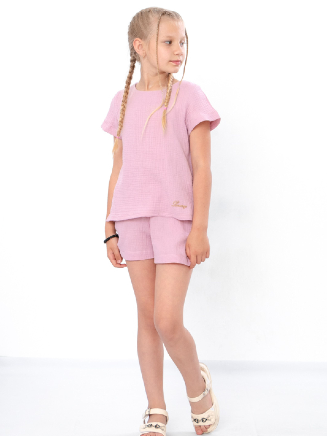 Повседневный костюм Носи своє модель 6432-118-svtlo-pudrovij Фото