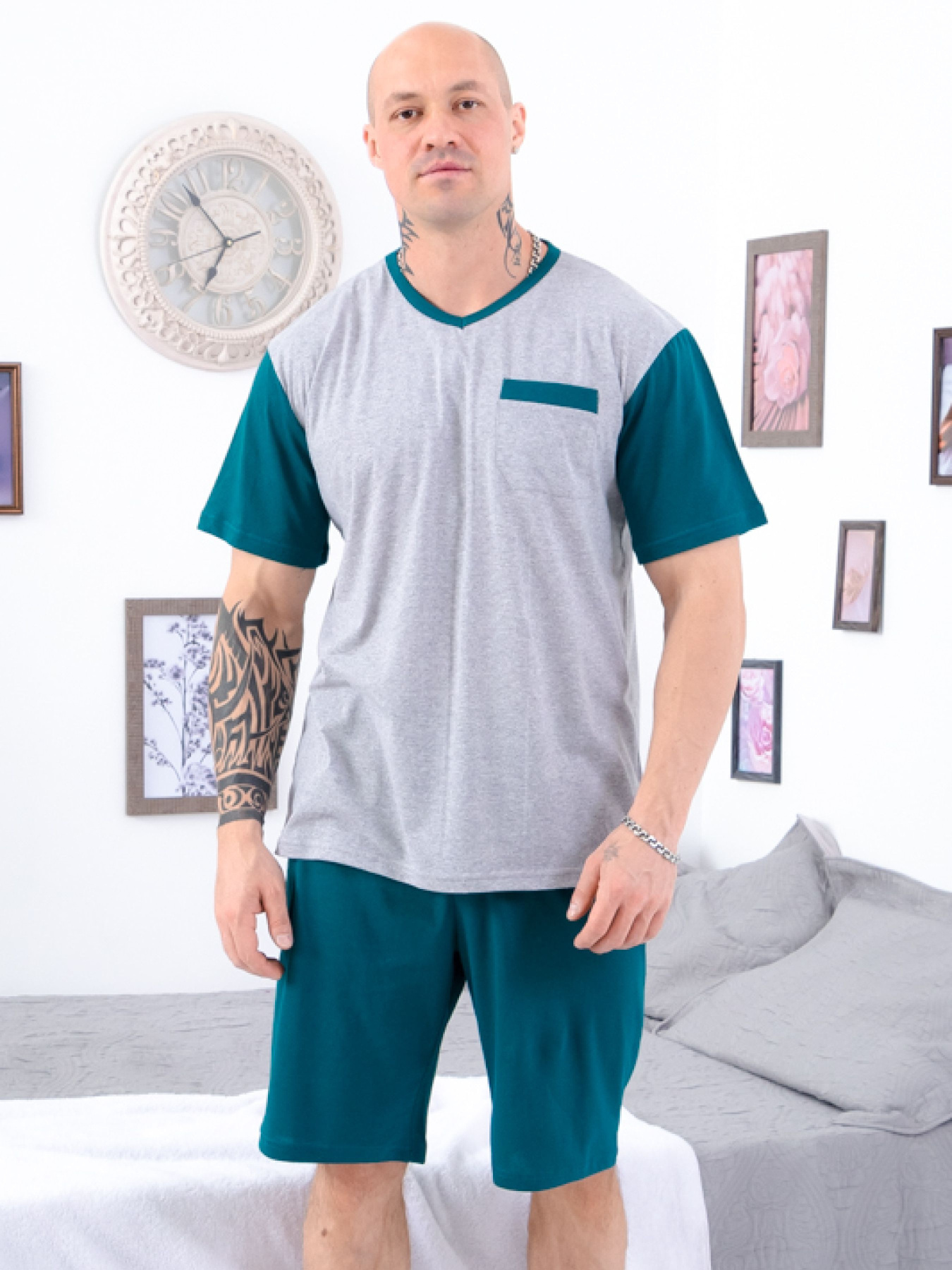 Пижама Носи своє модель 8196-001-srij-smaragdovij Фото