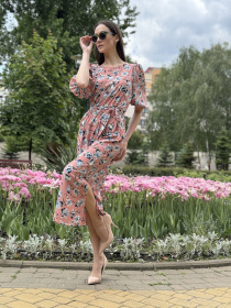 Платье макси CAT ORANGE модель 5773 Платье макси CAT ORANGE модель 5773 Фото