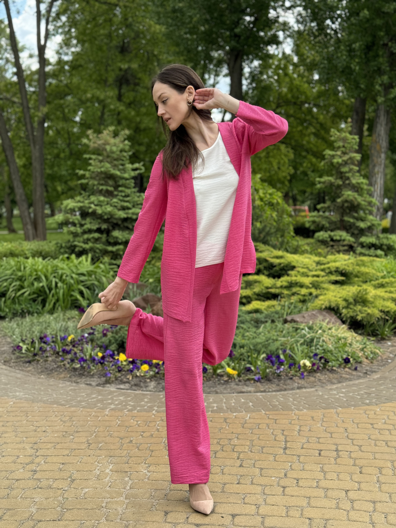 Повседневные штаны CAT ORANGE модель 7180 Фото