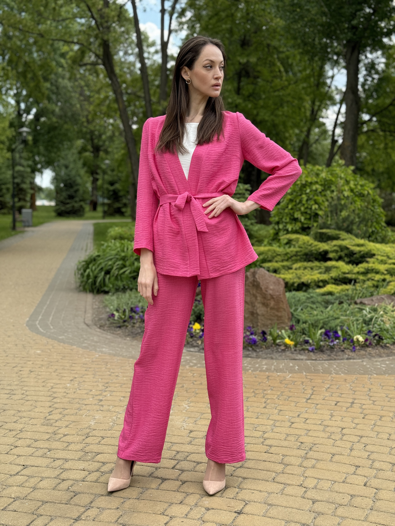 Повседневные штаны CAT ORANGE модель 7180 Фото