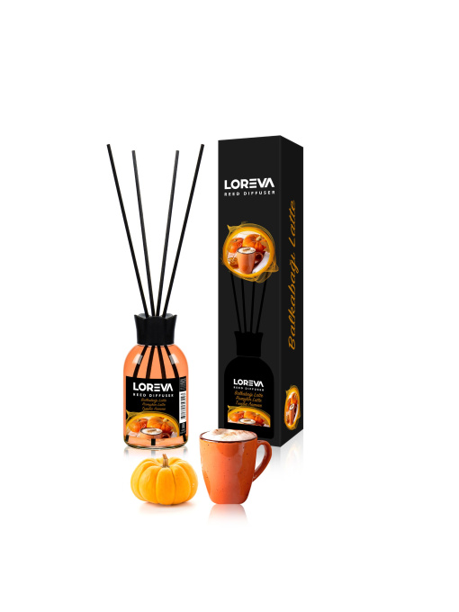 Аромадиффузор  для дома Loreva Тыквенный латте 55ml Loreva үлгі 001-17 Фото