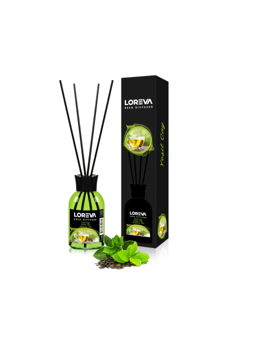 Аромадиффузор для дома  Loreva Зеленый чай 110ml Loreva модель 002-04 Фото