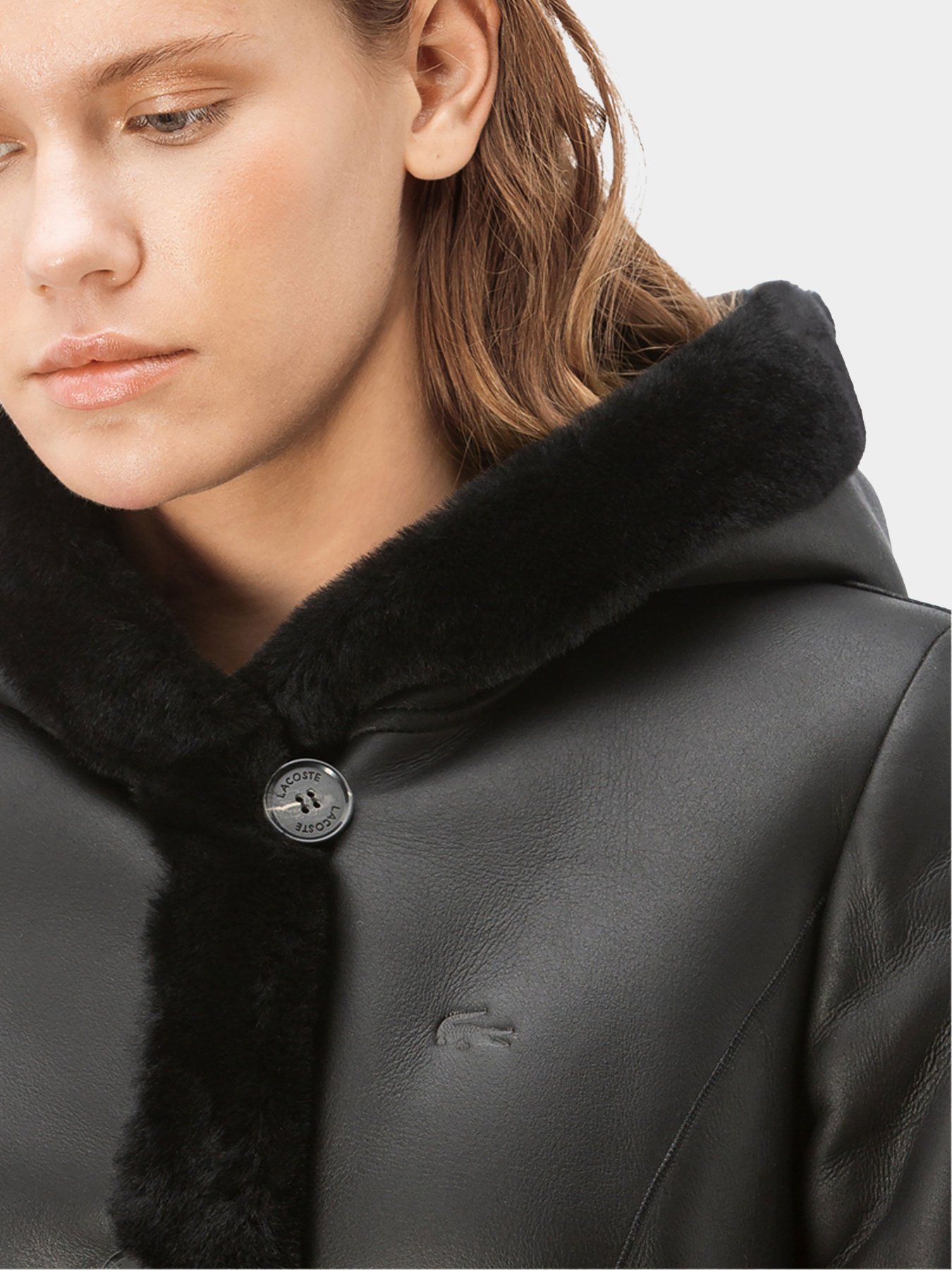 Дубленка Lacoste модель BF143030S Фото