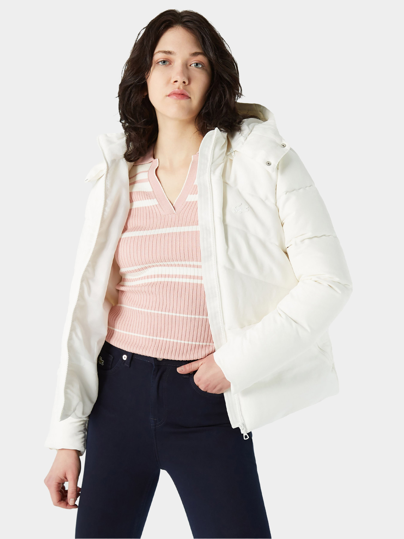 Демісезонна куртка Lacoste модель BF220404W Фото