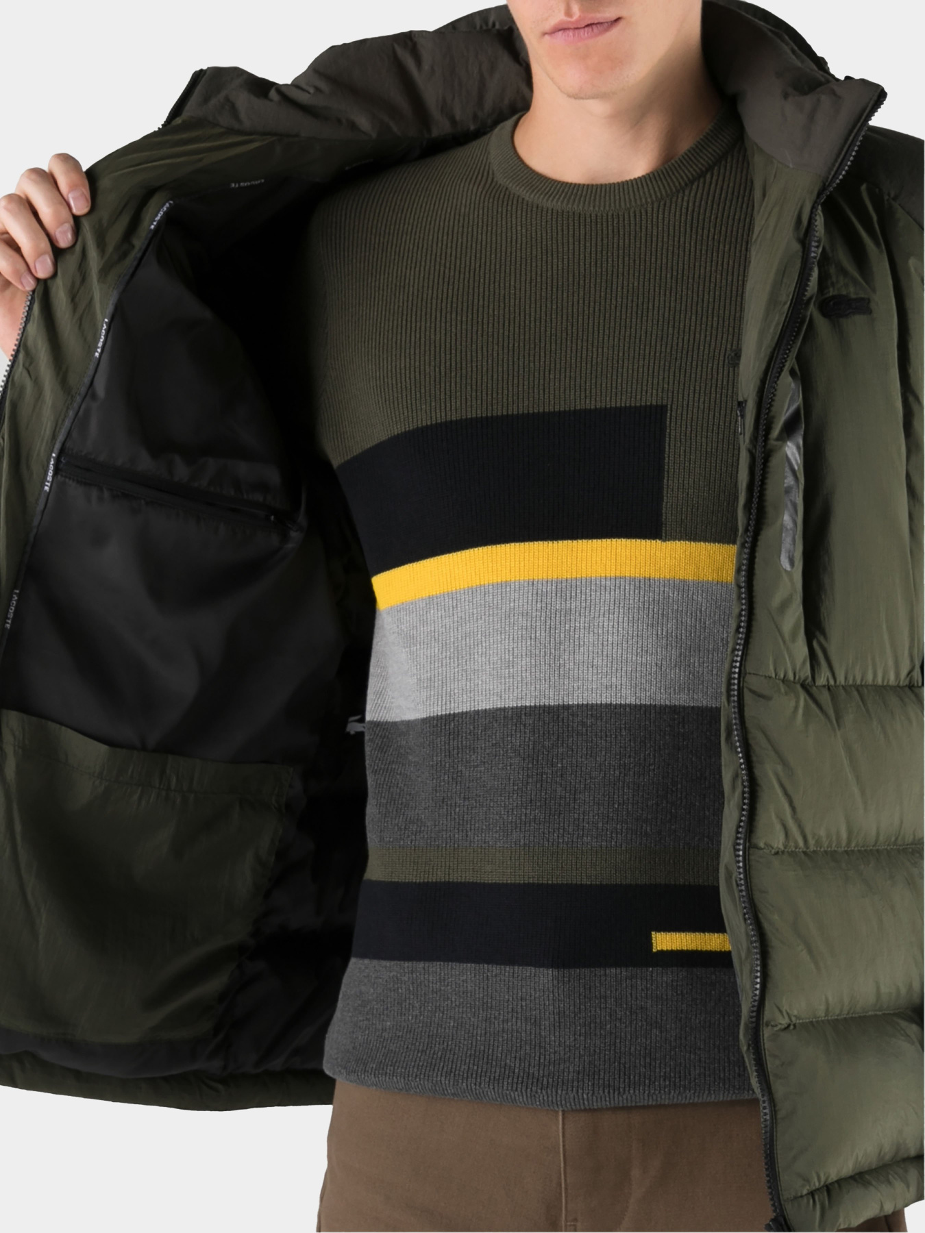 Демісезонна куртка Lacoste модель BH227272H Фото