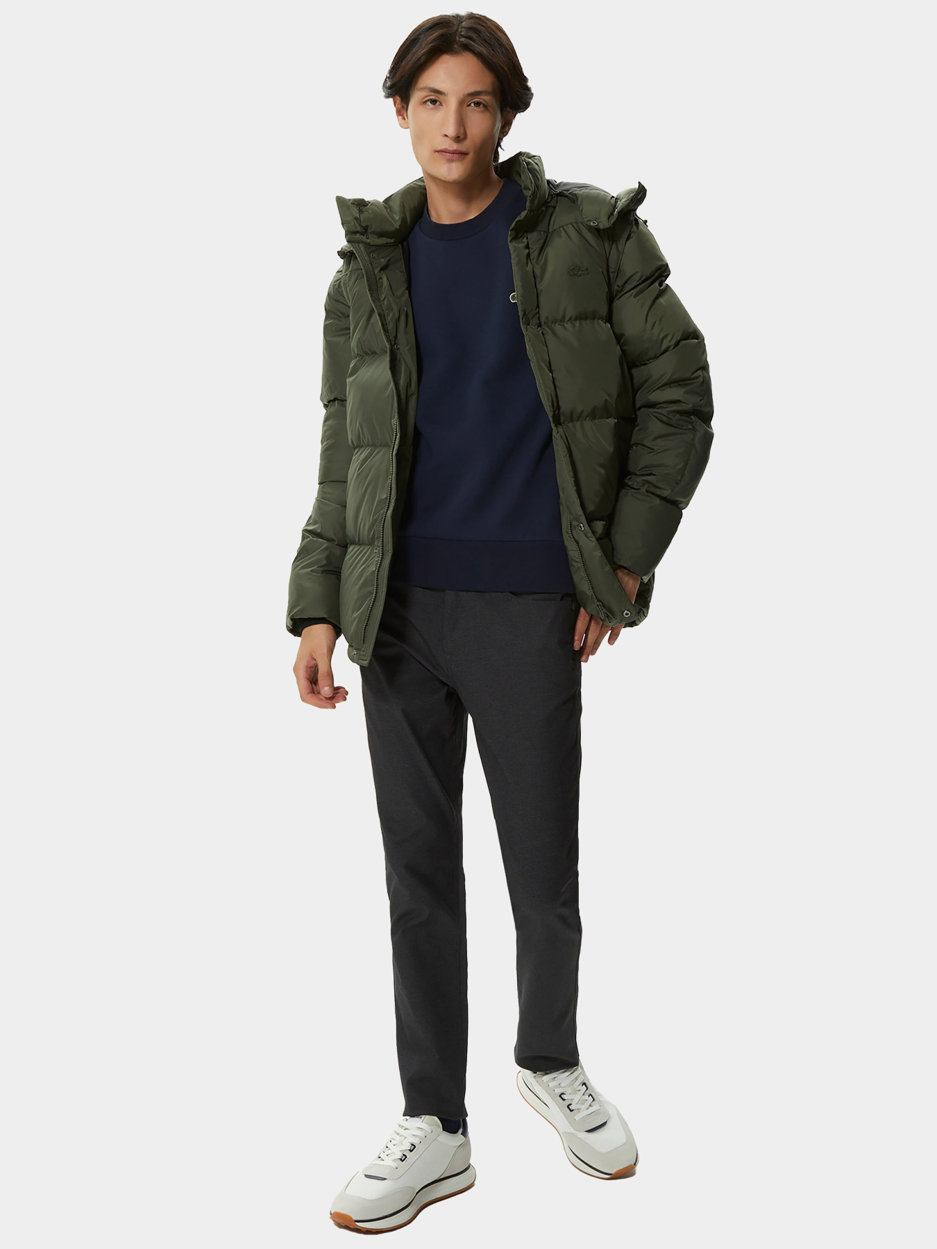 Демісезонна куртка Lacoste модель BH241919Y Фото