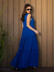 Сарафан ISSA Plus модель 14671_синий Фото
