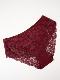 Трусы ISSA Plus модель BL3-120_бордовый Трусы ISSA Plus модель BL3-120_бордовый Фото