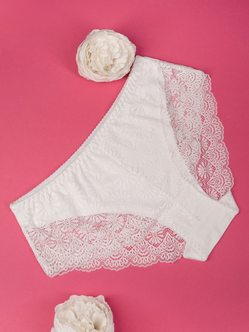 Трусы ISSA Plus модель BL3-120_молочный Фото