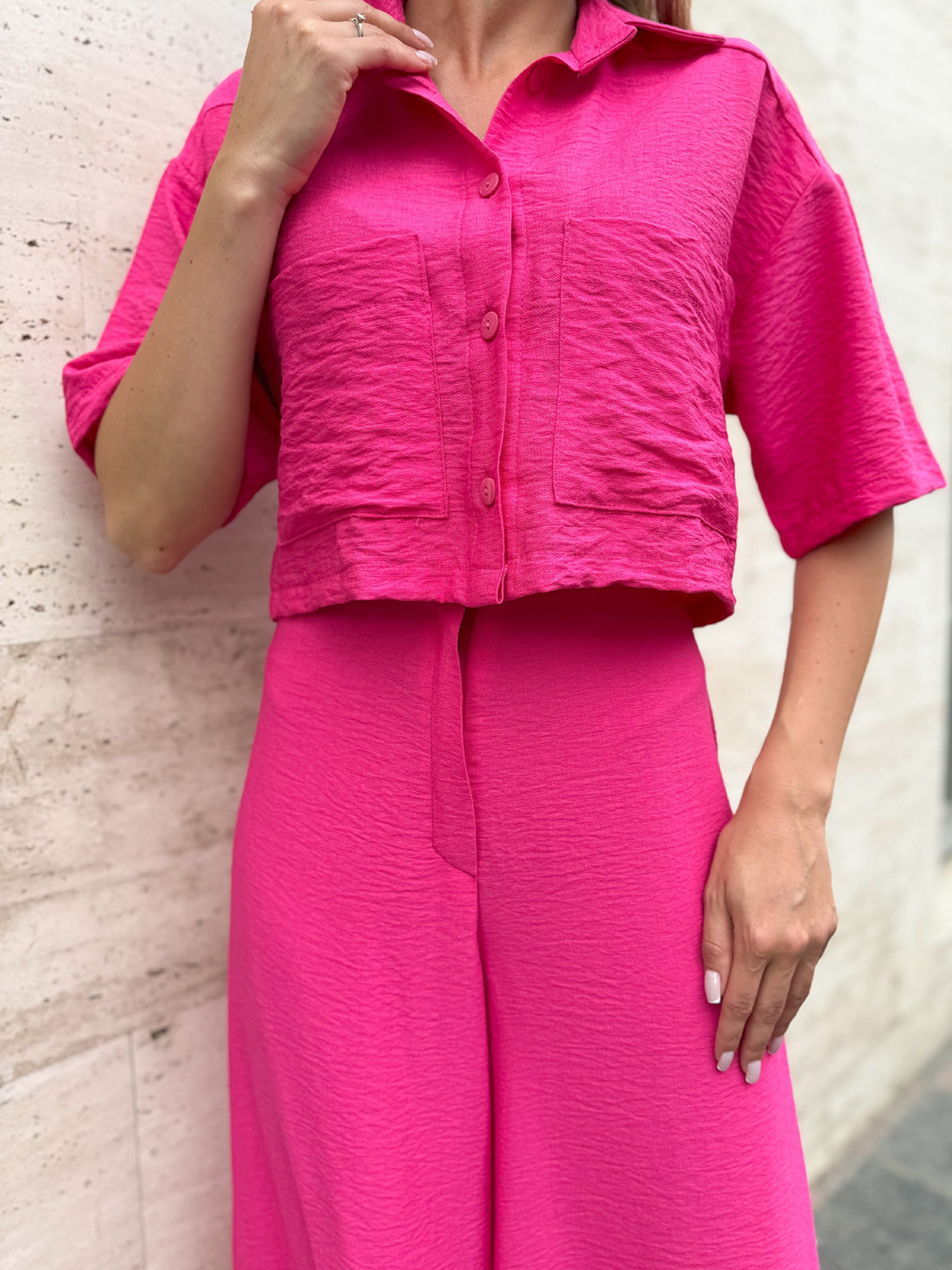 Костюм ISSA Plus модель 14736_малиновый Фото