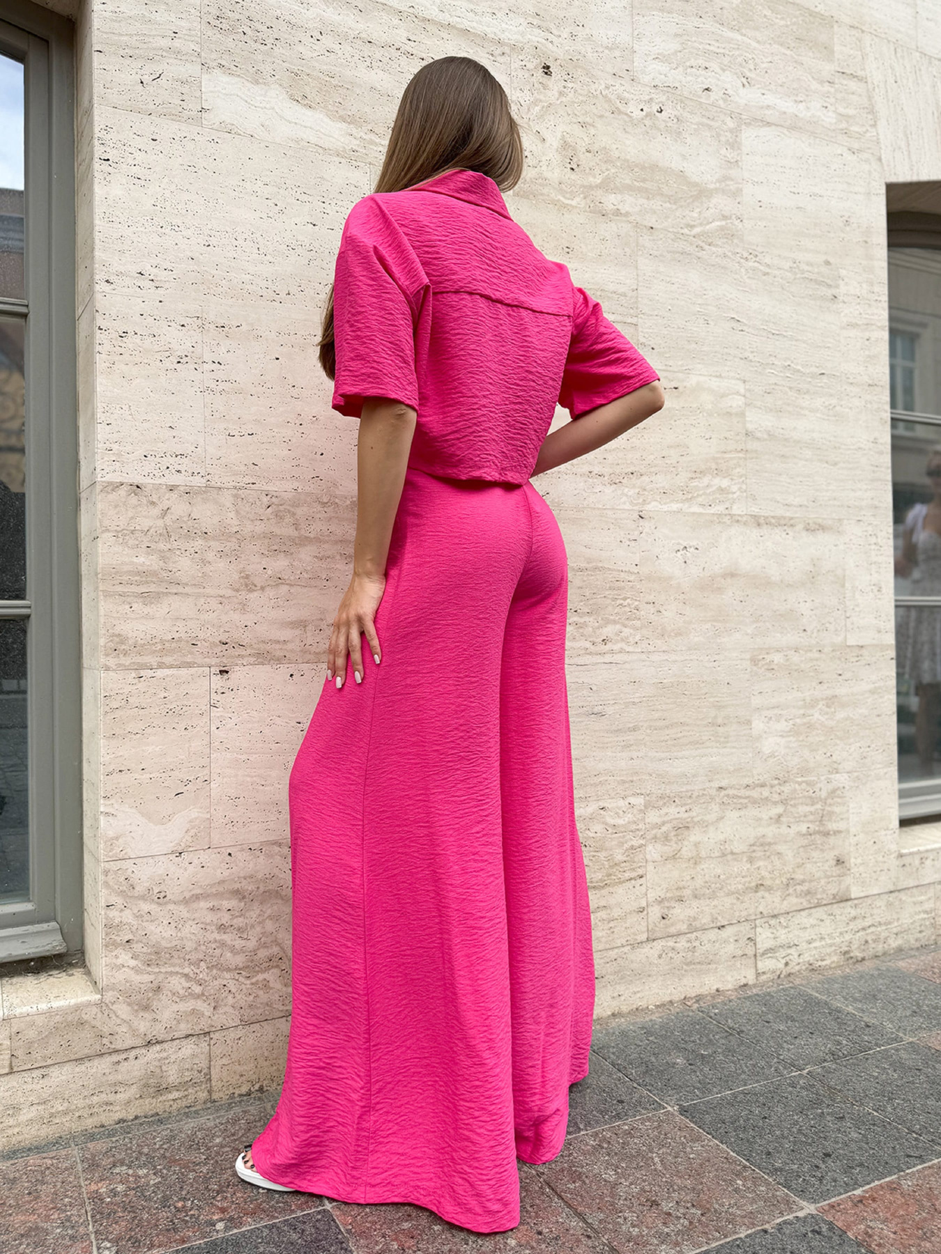 Повсякденний костюм ISSA Plus модель 14736_малиновый Повсякденний костюм ISSA Plus модель 14736_малиновый Фото