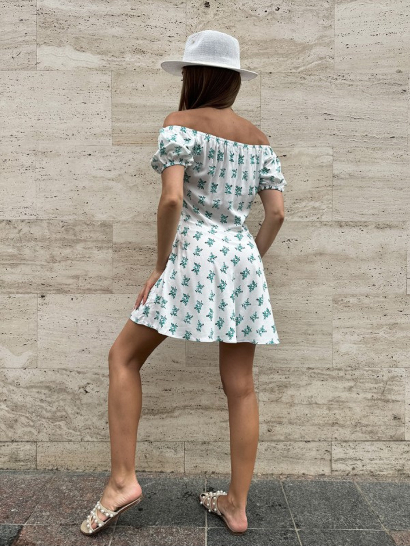 Платье мини ISSA Plus модель 14743_белый Фото