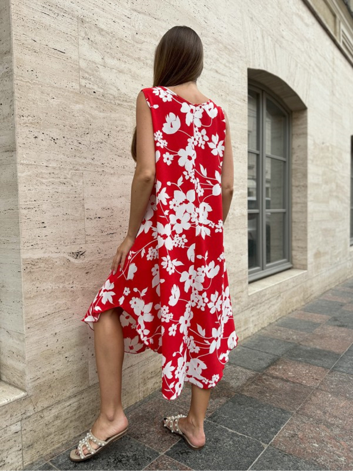 Сарафан ISSA Plus модель 14748_красный Фото