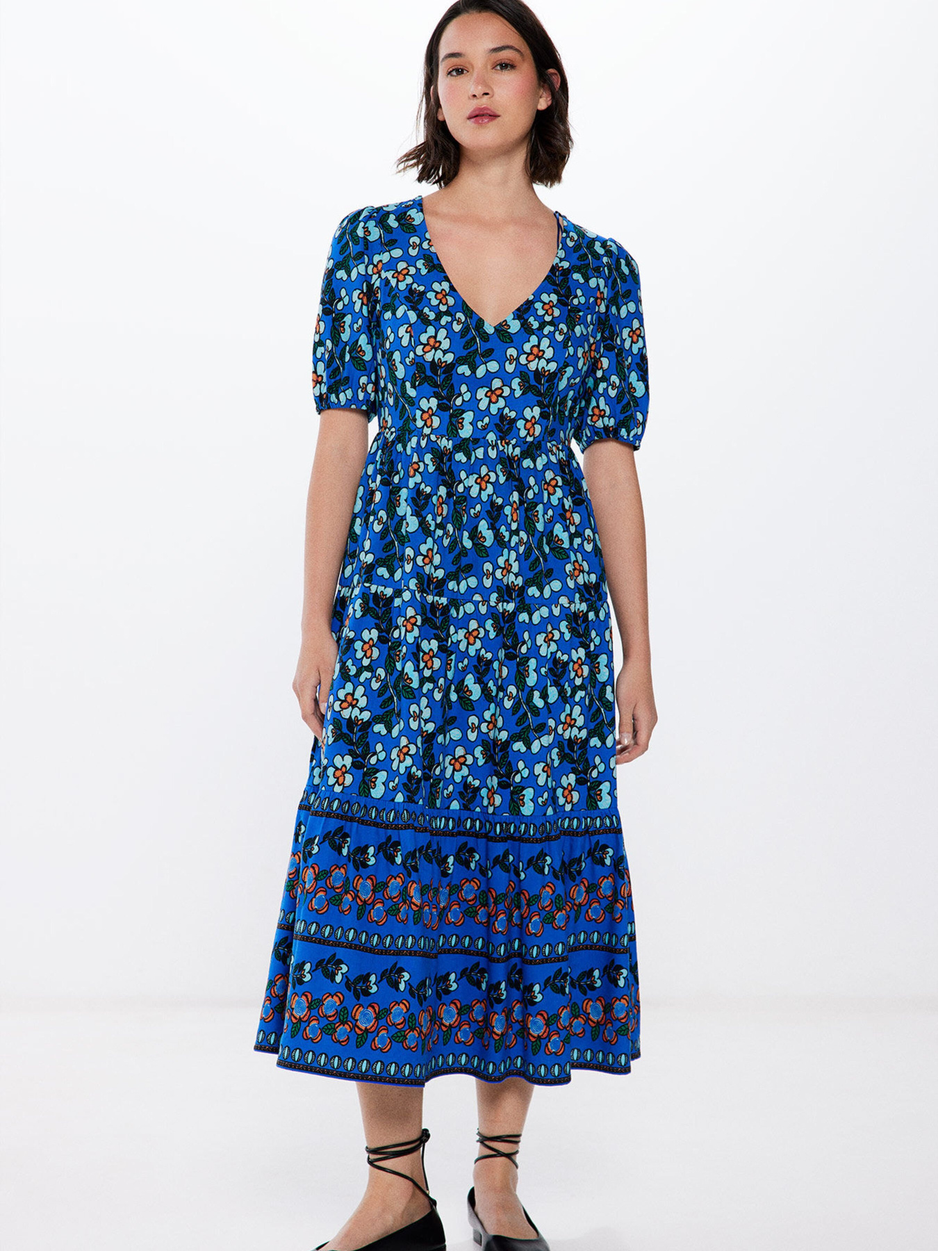 Платье миди SPRINGFIELD модель 7957303-17 Фото