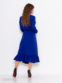 Сукня міді ISSA Plus модель 10994_электрик Фото