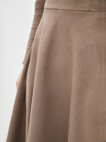 Сукня міді ISSA Plus модель 12284_бежевый Фото