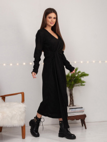 Сукня міді ISSA Plus модель 14424_черный Фото