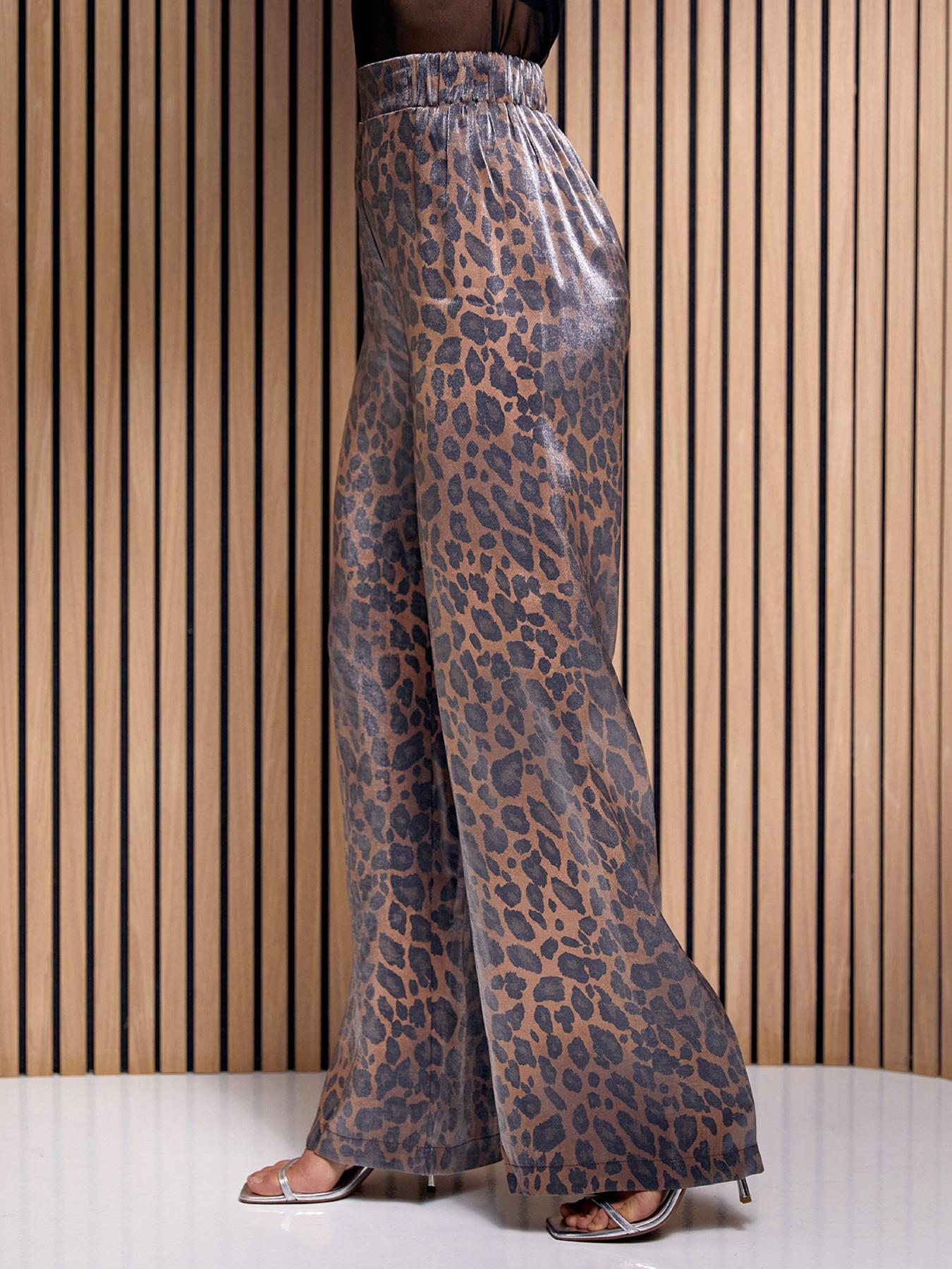 Брюки повседневные ISSA Plus модель 14520_мультиколор Фото