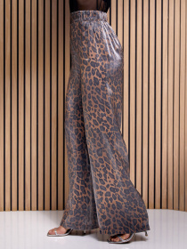 Брюки повседневные ISSA Plus модель 14520_мультиколор Фото