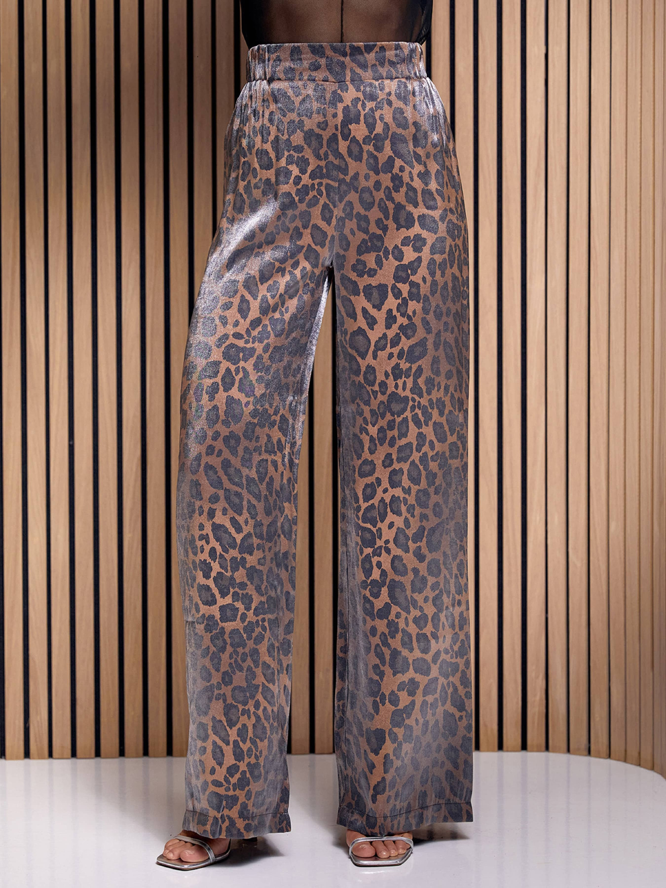 Повсякденні штани ISSA Plus модель 14520_мультиколор Фото