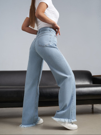 Бойфренди ISSA Plus модель WN20-584_голубой Фото