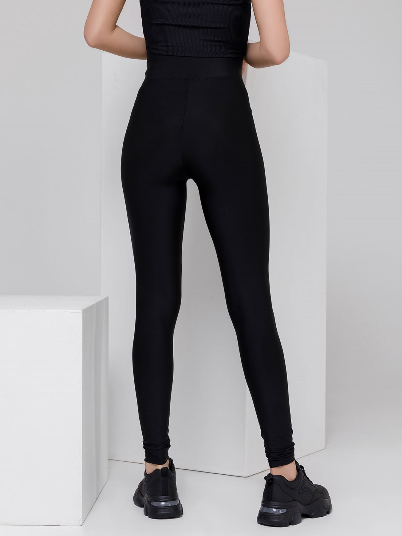 Леггинсы ISSA Plus модель 4499_черный Фото