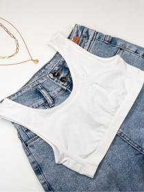 Топ ISSA Plus модель BL2-863_белый Фото