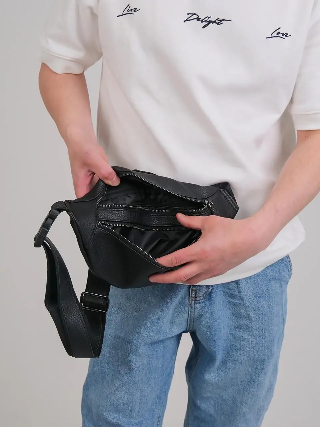 Поясна сумка Tobeyou Double модель 2194807166 Фото