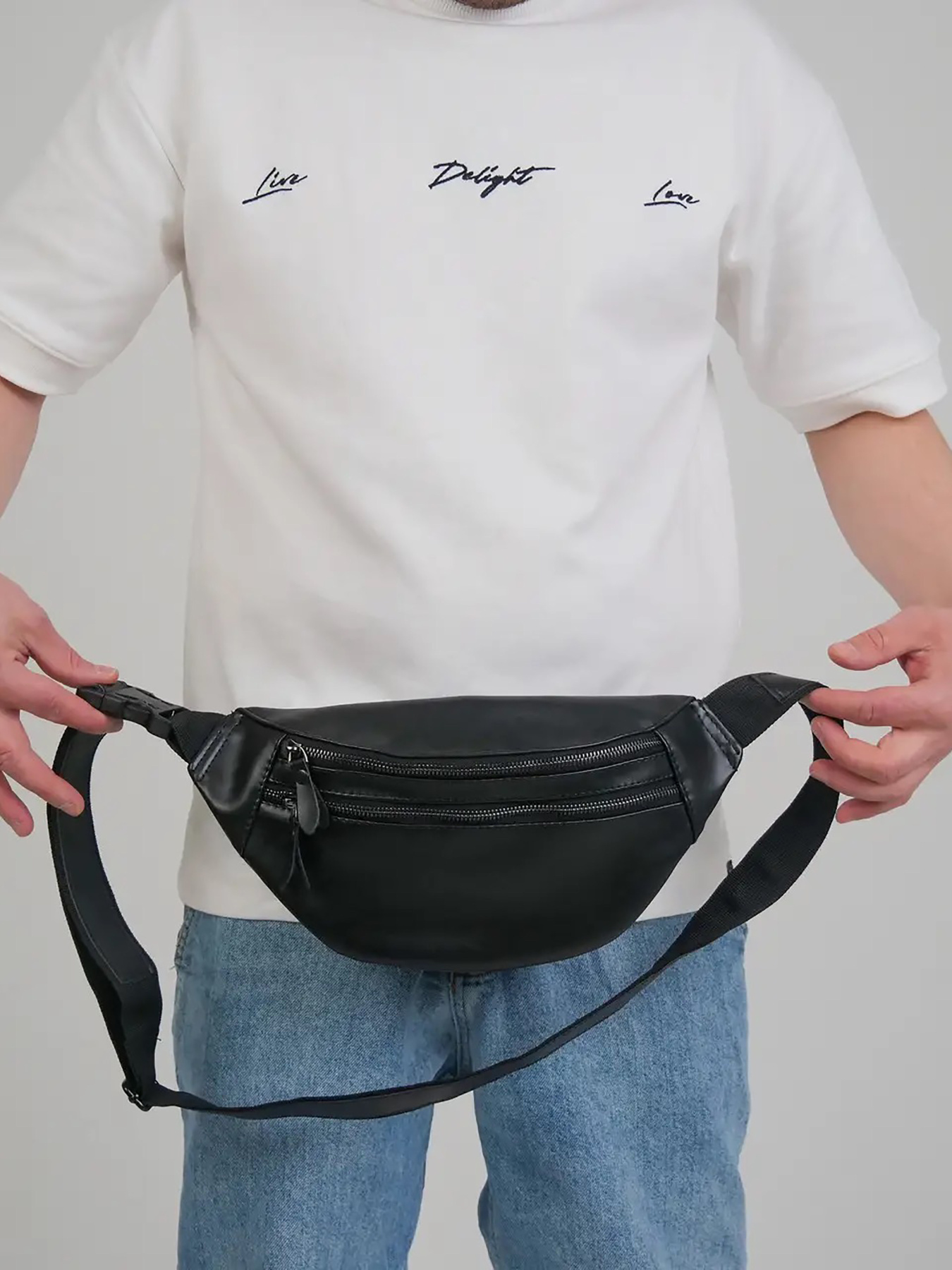 Поясна сумка Tobeyou Double модель 2194807166 Фото