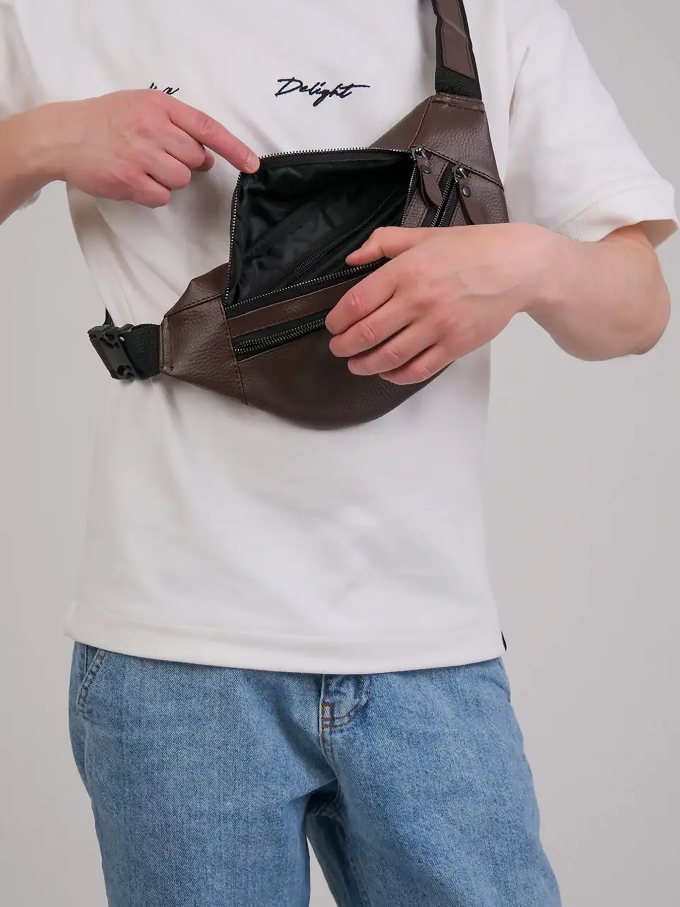 Поясная сумка Tobeyou Double модель 2193731959 Фото