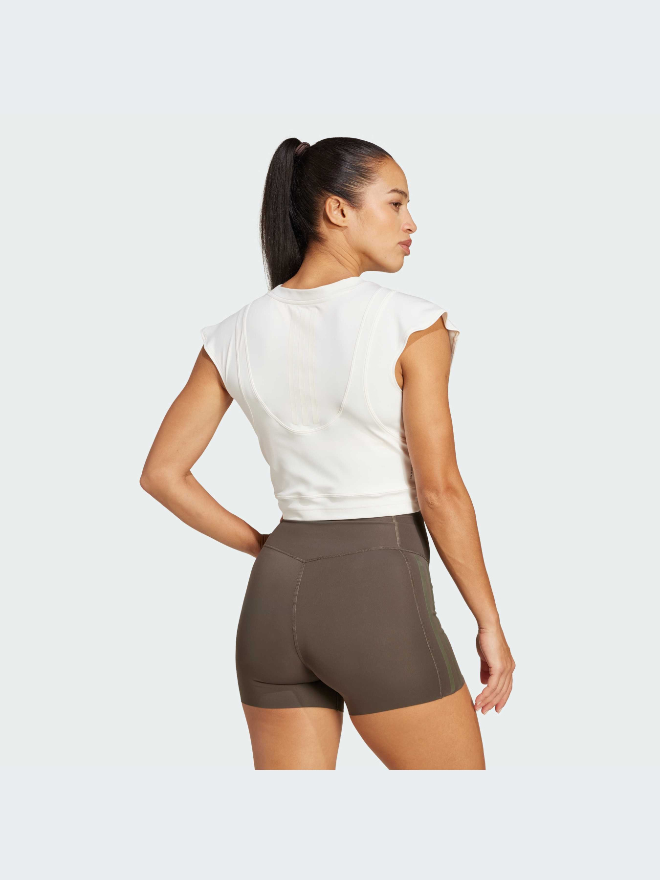 Топ спортивный Adidas 3 Stripes модель IW3188 Фото