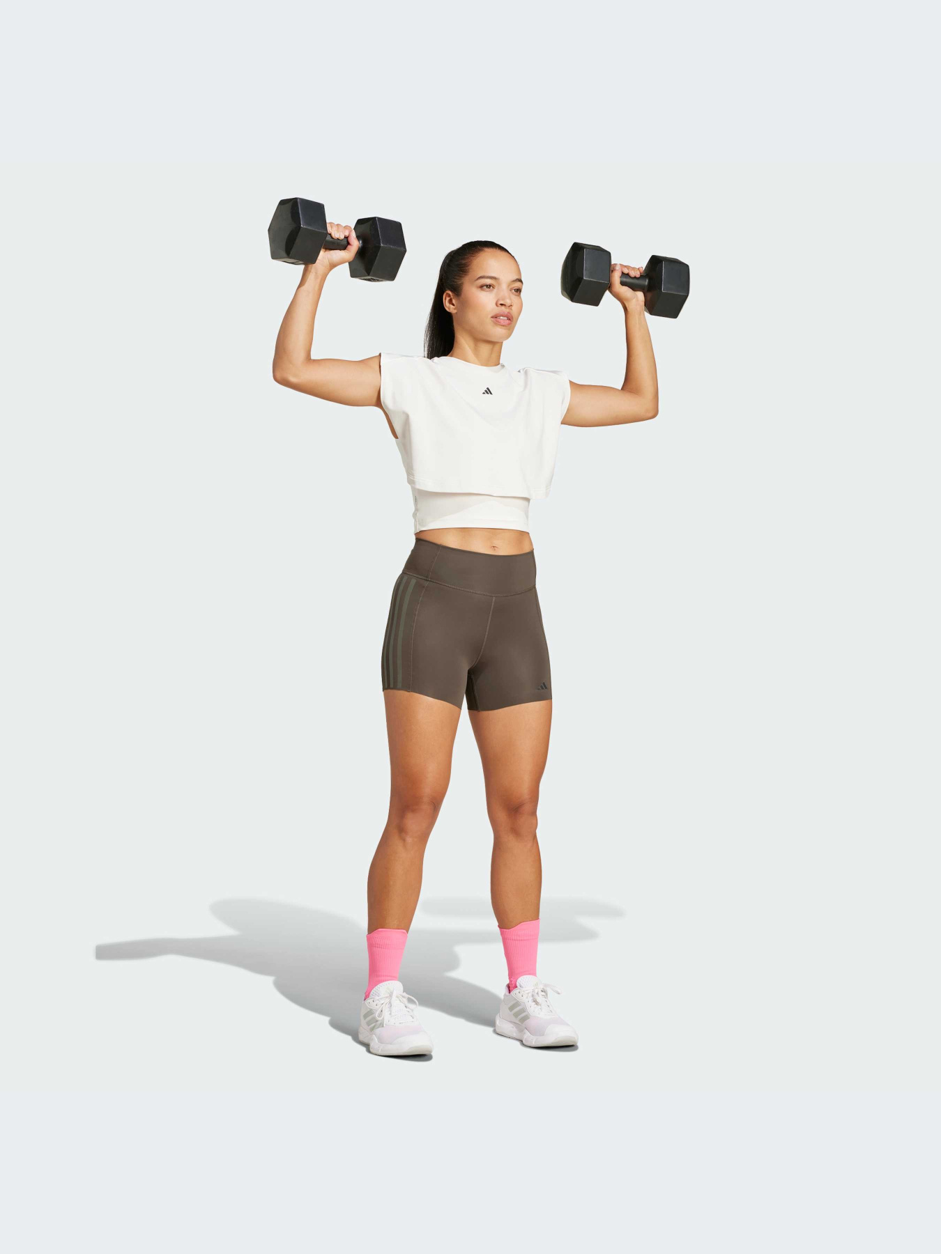 Топ спортивный Adidas 3 Stripes модель IW3188 Фото