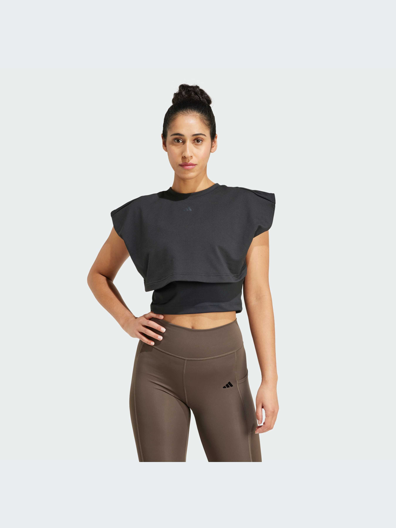 Топ спортивный Adidas 3 Stripes модель IW1496 Фото