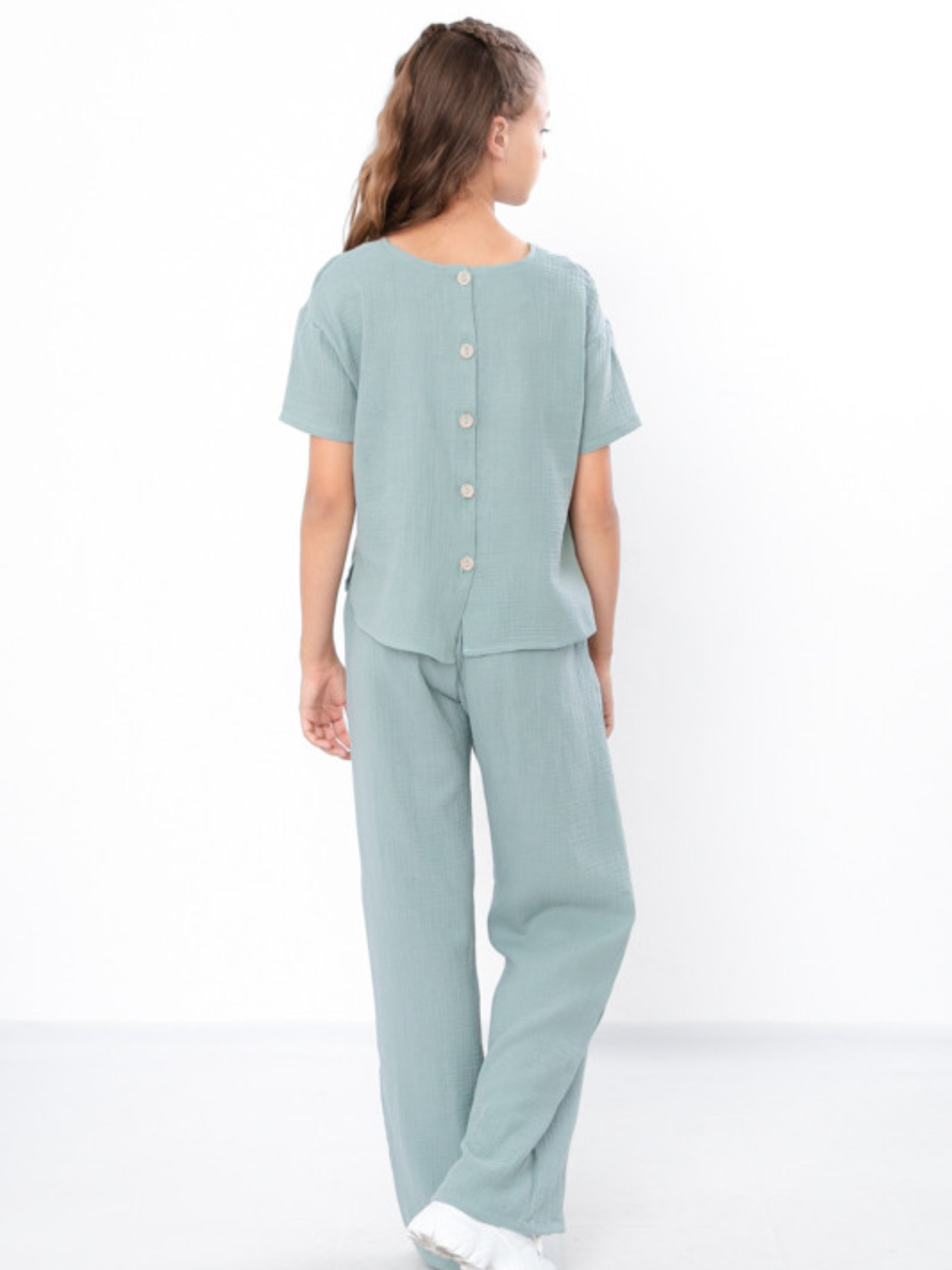 Повседневный костюм Носи своє модель 6433-118-m-qtno-zelenij Фото