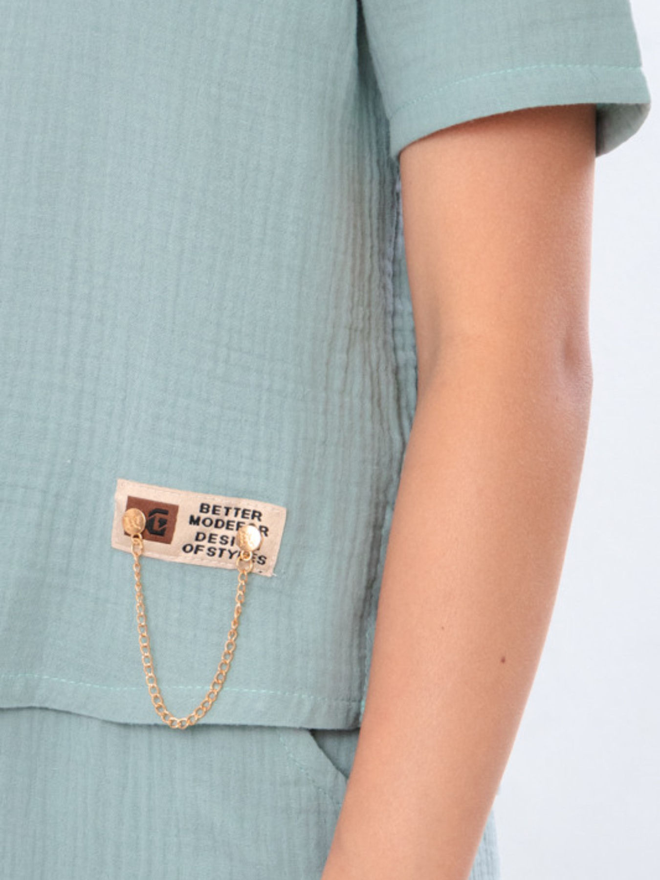 Повседневный костюм Носи своє модель 6433-118-m-qtno-zelenij Фото