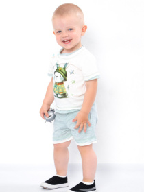 Комплект для младенцев Носи своє модель 5021-001-33-4-zajka-zelenij-melanzh Фото