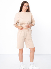 Повседневный костюм Носи своє модель 8400-057-kremovij Повседневный костюм Носи своє модель 8400-057-kremovij Фото