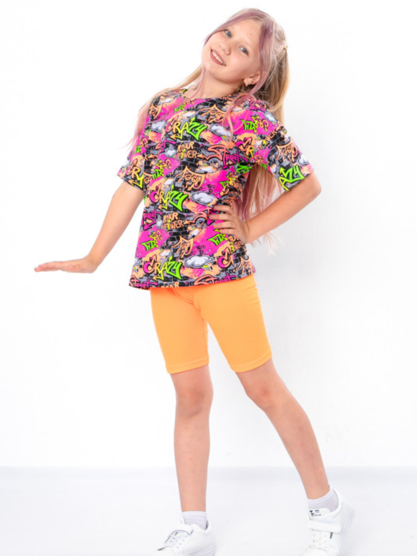 Костюм Носи своє модель 6420-043-pomaranchevij-neon Фото